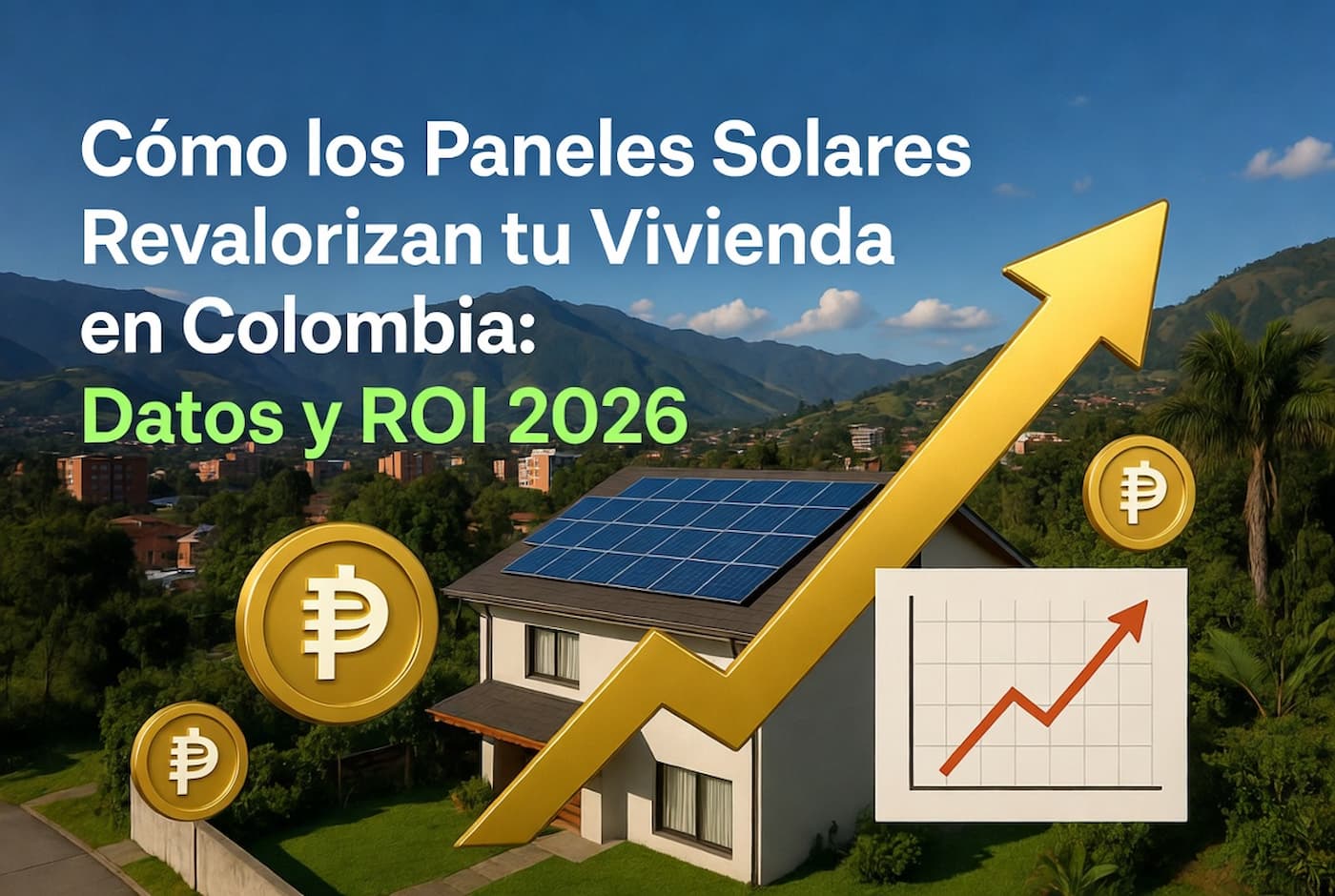 Como los paneles solares revalorizan tu vivienda
