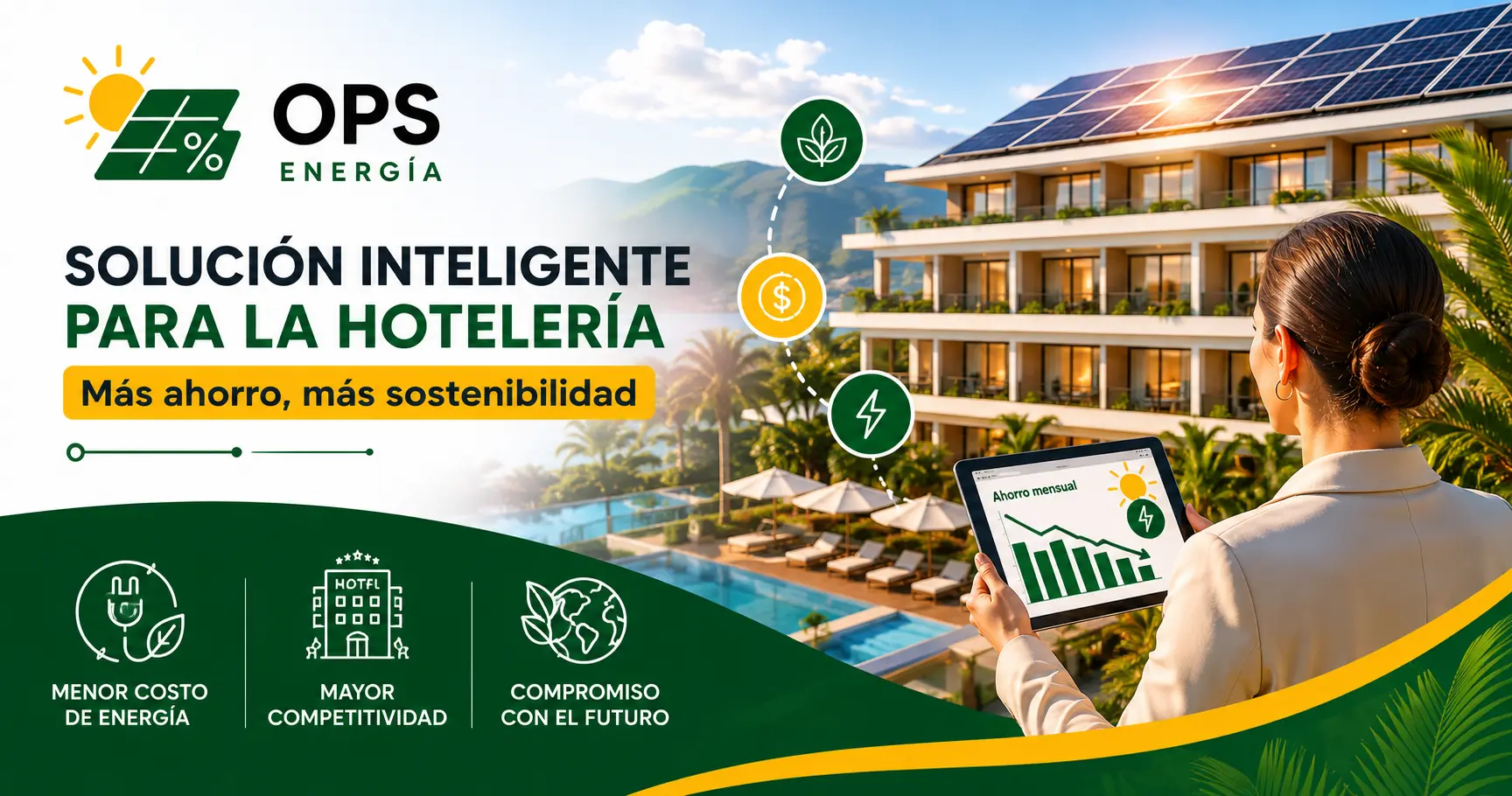 Energía solar para el sector hotelero de Colombia